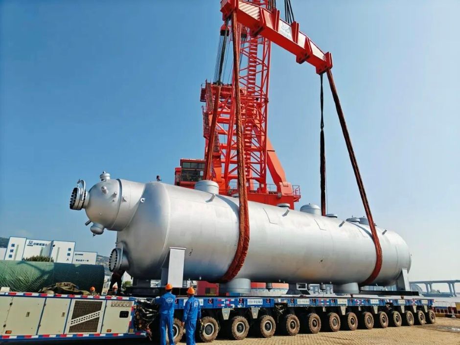 百噸級“心臟”到位！田灣核電7、8號機組TG大件運輸項目收官